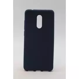 Накладка Xiaomi Redmi 5 синяя силиконовая Mobile