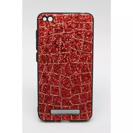 Накладка Xiaomi Redmi Note 4X красная Sequins