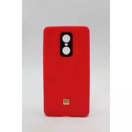 Накладка Xiaomi Redmi Note 4X красная силиконовая Mobile