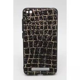 Накладка Xiaomi Redmi Note 5A черная Sequins