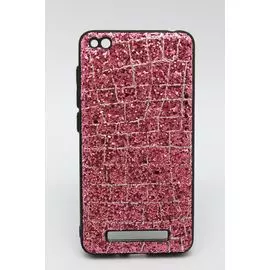 Накладка Xiaomi Redmi Note 5A розовая Sequins