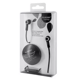 Наушники Elmcoei EV72 с микрофоном черные