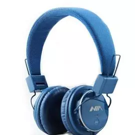 Наушники KD-910 полноразмерные с микрофоном синие