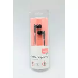 Наушники Nobby Practic-03 с микрофоном черные