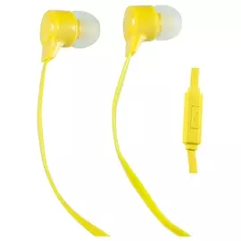 Наушники Perfeo Handy с микрофоном желтые