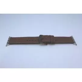 Ремешок на руку Apple Watch 42mm коричневый кожаный Genuine