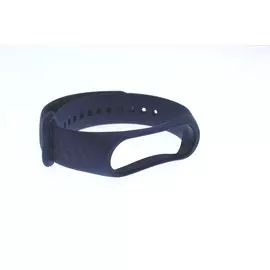 Ремешок Xiaomi MiBand 3 синий ромбик