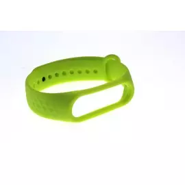 Ремешок Xiaomi MiBand 3 зеленый рельеф