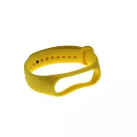 Ремешок Xiaomi MiBand 3 желтый ромбик