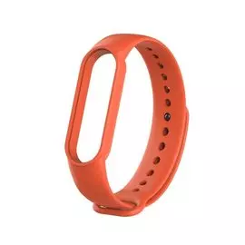 Ремешок Xiaomi MiBand 5 оранжевый