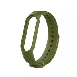 Ремешок Xiaomi MiBand 5 темно-зеленый