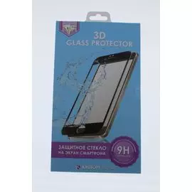 Стекло защитное iPhone 8 5,5" front 3D Krutoff белое