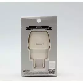 СЗУ 2 USB 2,1A Remax белое