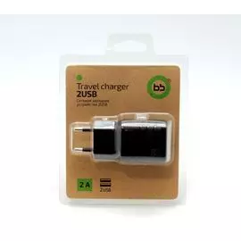 СЗУ 2 USB 2A BB 011-001 черное