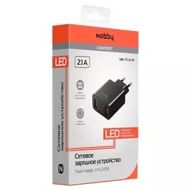 СЗУ 2 USB 2A Nobby TC-21-20 белое