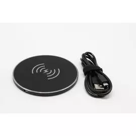 СЗУ Беспроводная панель QI Olmio Quick Charge черная