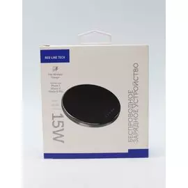 СЗУ Беспроводная панель QI Red Line Qi-04 Fast Charge черная