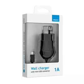 СЗУ mini USB 1A Deppa