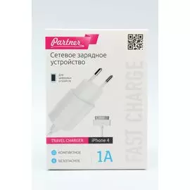 СЗУ S30Pin Apple USB 1A Partner