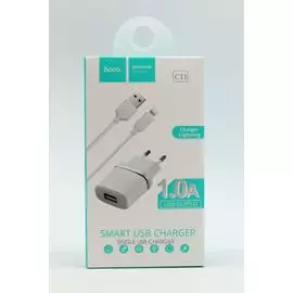 СЗУ S8Pin Apple USB 1A HOCO C11