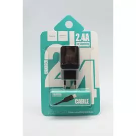 СЗУ S8Pin Apple USB 2.4A HOCO C22A