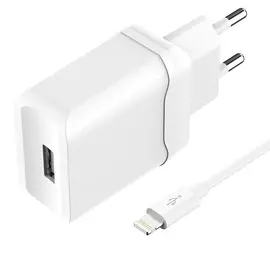 СЗУ S8pin Apple USB 2.4A Olmio Smart iC
