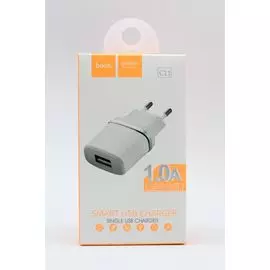 СЗУ USB 1A HOCO C11 белая