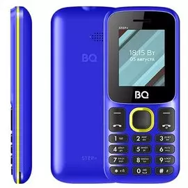 Телефон BQ 1848 Step+ (blue/yellow)