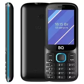 Телефон BQ 2820 Step XL+ (black/blue)