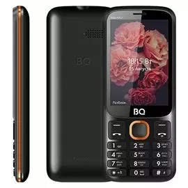 Телефон BQ 3590 Step XXL+ (black/orange)