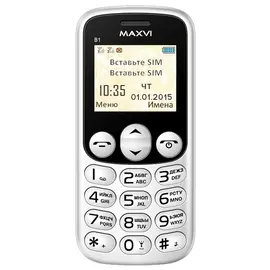 Телефон Maxvi B1 (white)