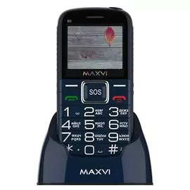 Телефон Maxvi B5 (blue)