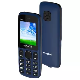 Телефон Maxvi C22 (marengo/black)