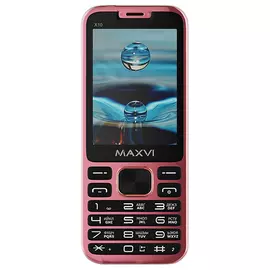 Телефон Maxvi X10 (rose gold)