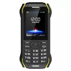 Телефон Olmio X05 (black/yellow)