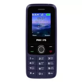 Телефон Philips E117 (navy blue)