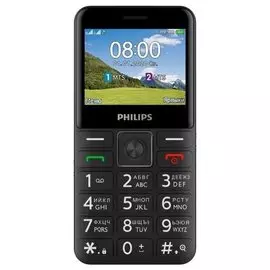 Телефон Philips E207 (black)