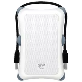 Внешний жесткий диск 500Gb Silicon Armor A30 USB White (SP500GBPHDA30S3W)