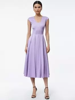 Атласное платье