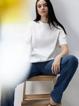 Базовая футболка из хлопка