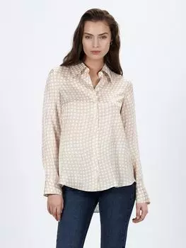 Блуза из искусственного шелка