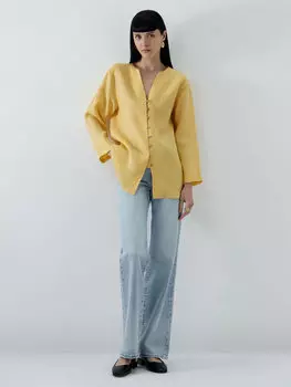 Блуза из натурального льна