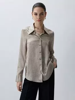 Блуза из натурального шелка