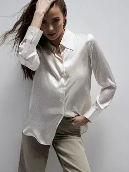 Блуза из натурального шелка