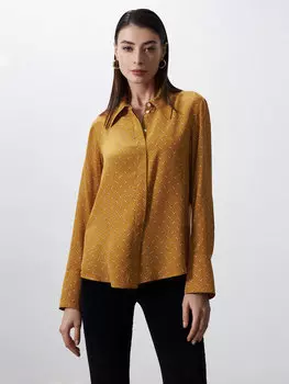 Блуза из вискозы с принтом