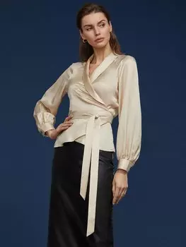 Блуза на запах