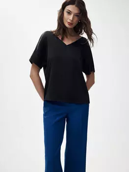 Блуза с короткими рукавами