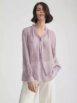 Блуза с лентами