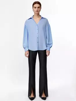 Блуза с объемными рукавами