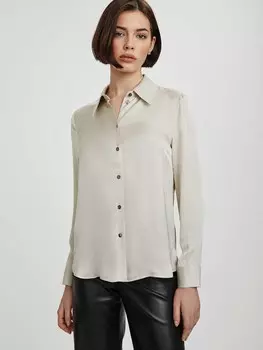 Блуза с отложным воротником